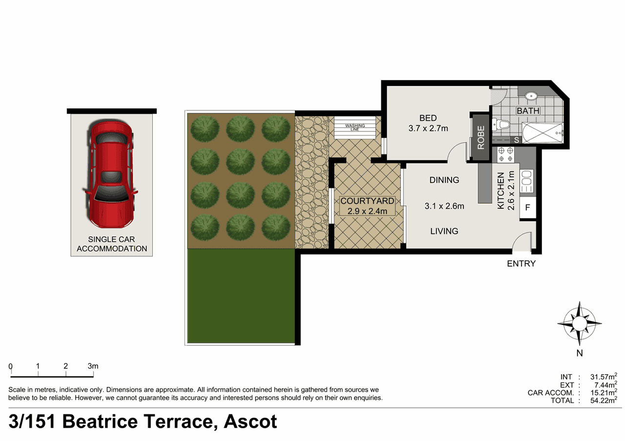 3/151 Beatrice Terrace, Ascot, QLD 4007
