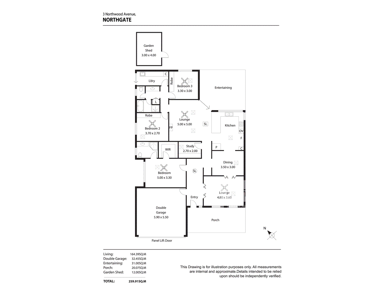 3 Northwood Avenue, NORTHGATE, SA 5085