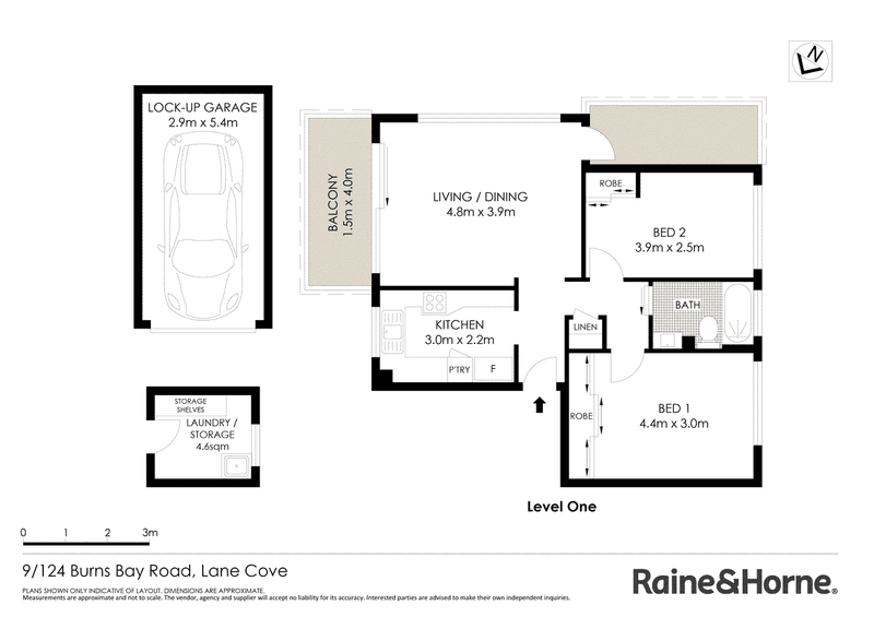 9/124 Burns Bay Road, LANE COVE, NSW 2066