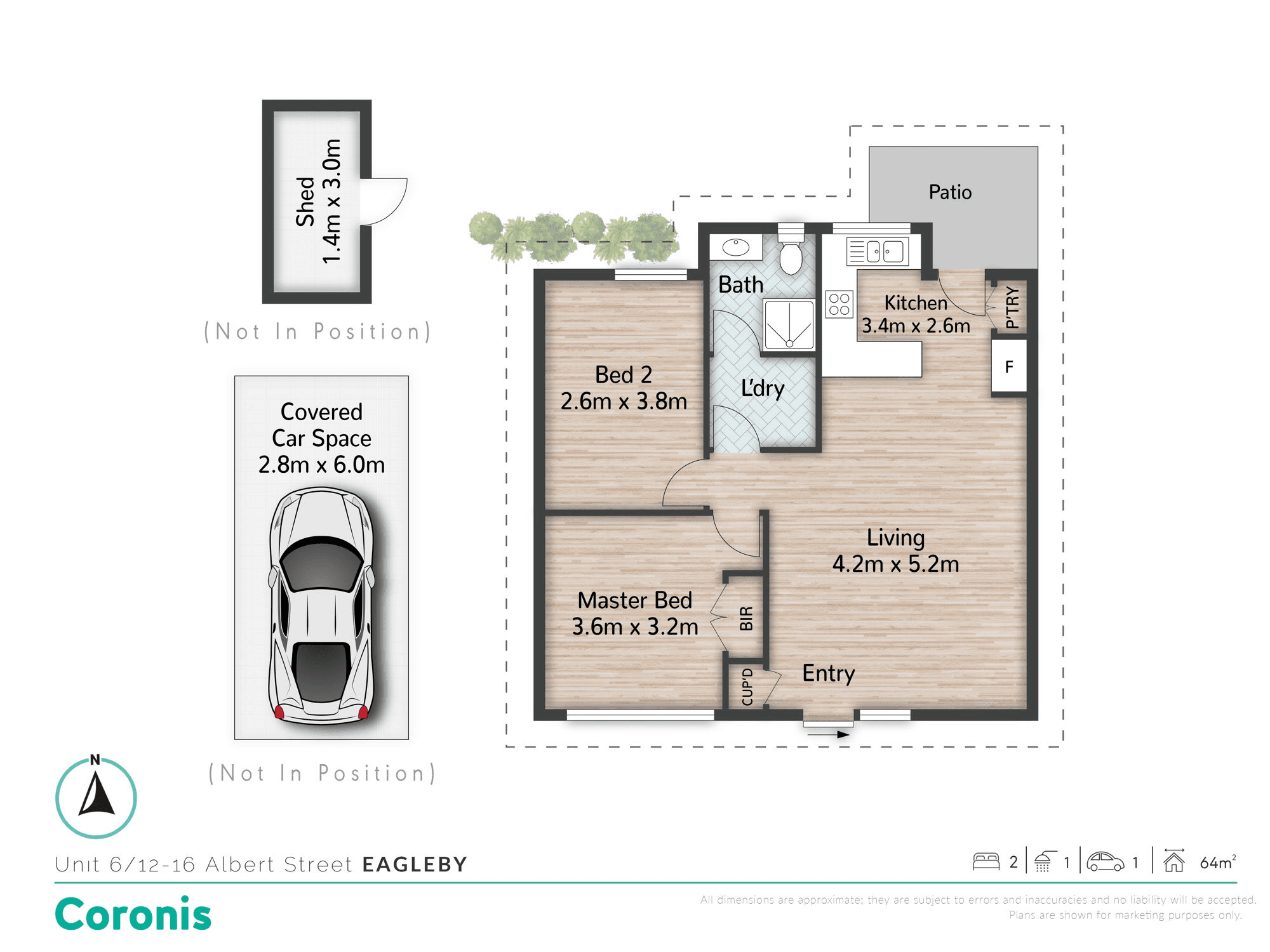 6/12-16 Albert Street, EAGLEBY, QLD 4207