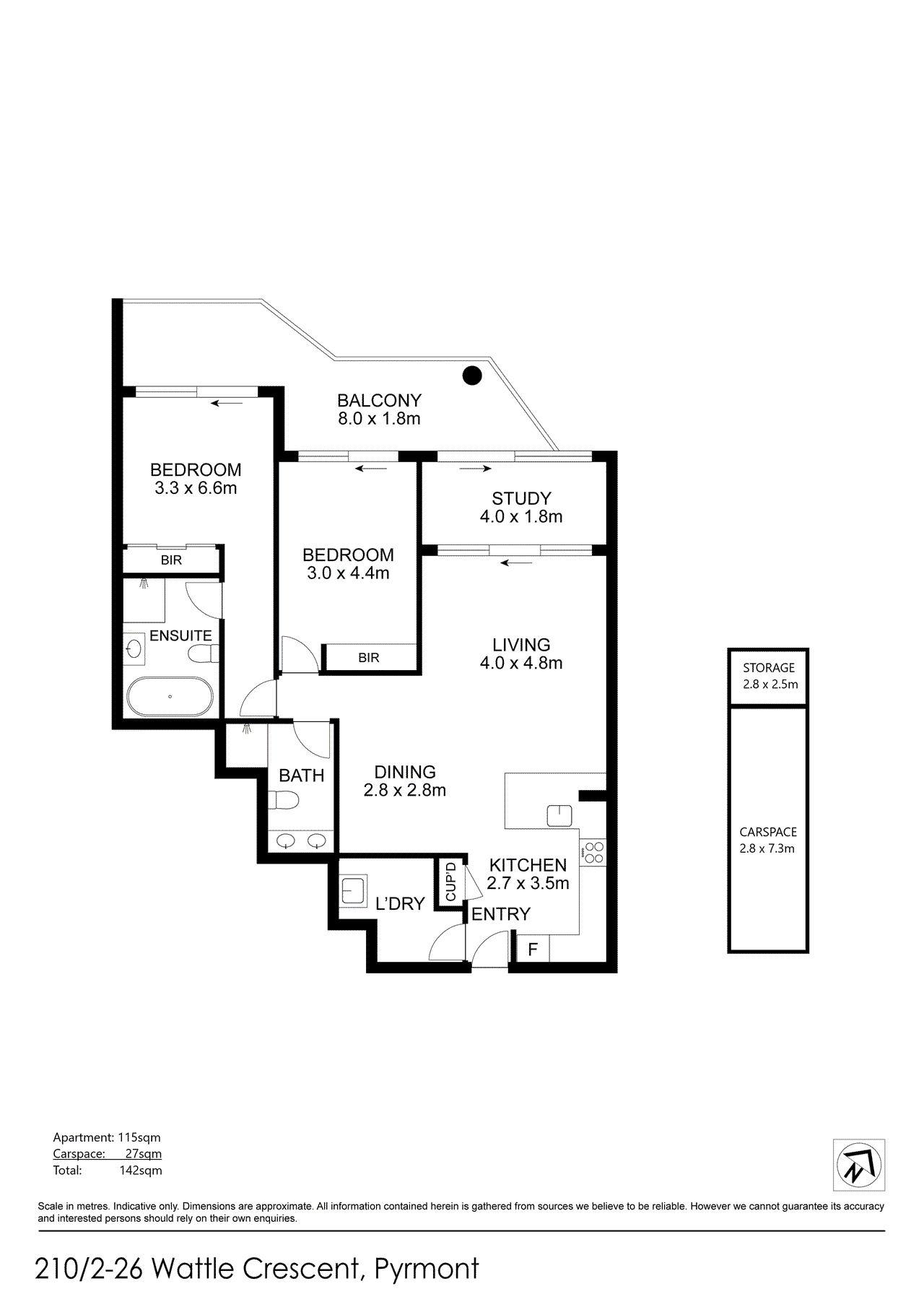 210/2-26 Wattle Crescent, PYRMONT, NSW 2009