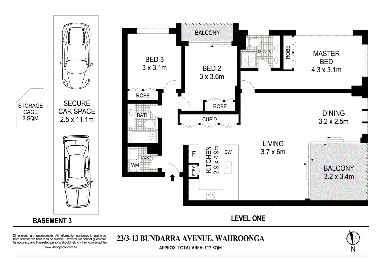 23/3-13 Bundarra Avenue, WAHROONGA, NSW 2076