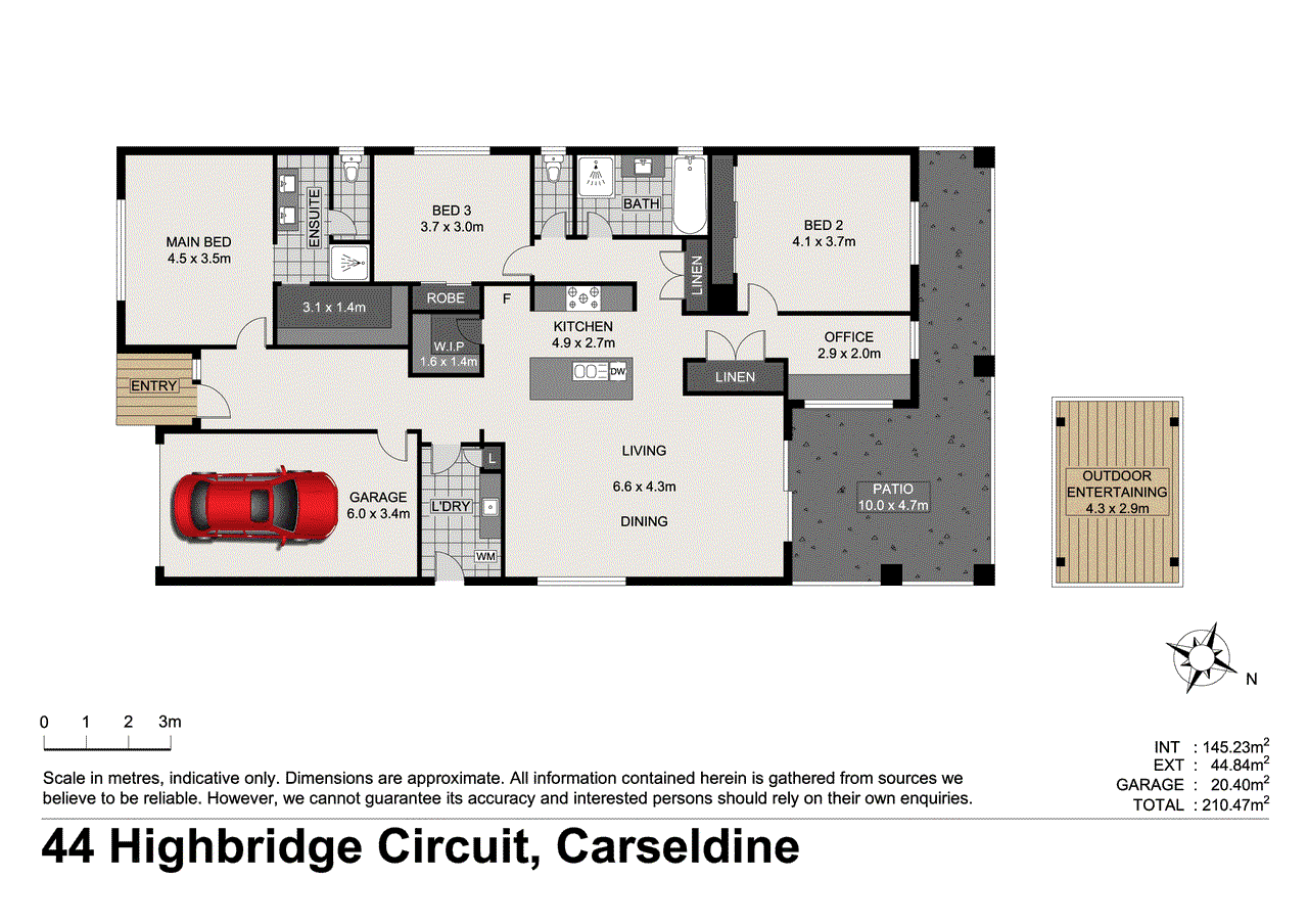 44 Highbridge Circuit, CARSELDINE, QLD 4034