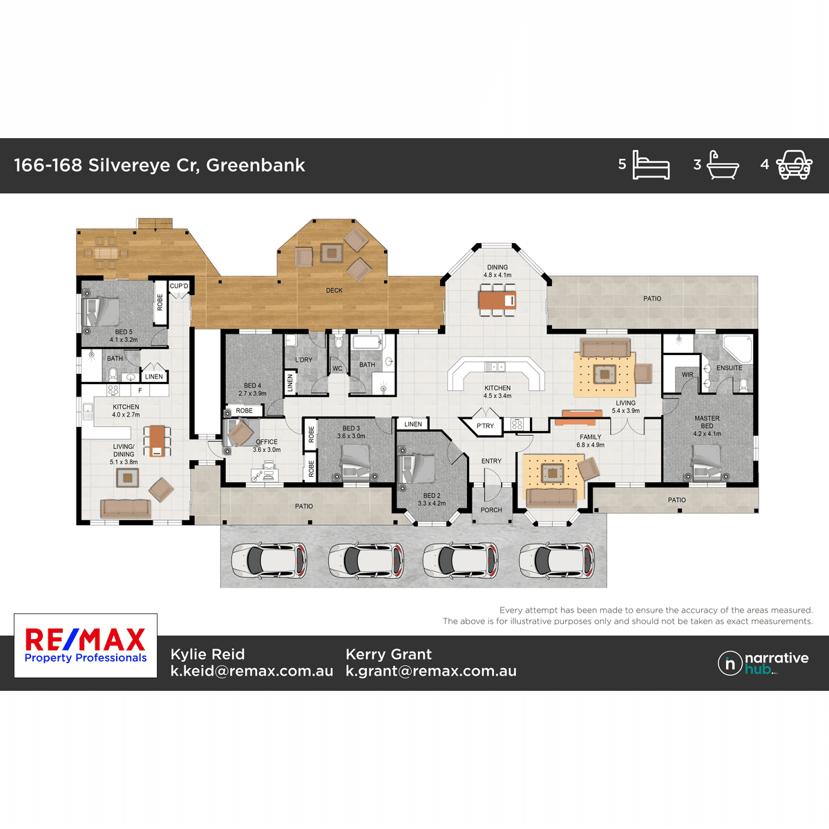 166-168 Silvereye Crescent, Greenbank, QLD 4124