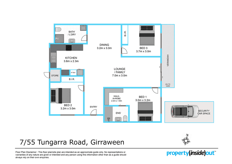 7/55 Tungarra Rd, GIRRAWEEN, NSW 2145