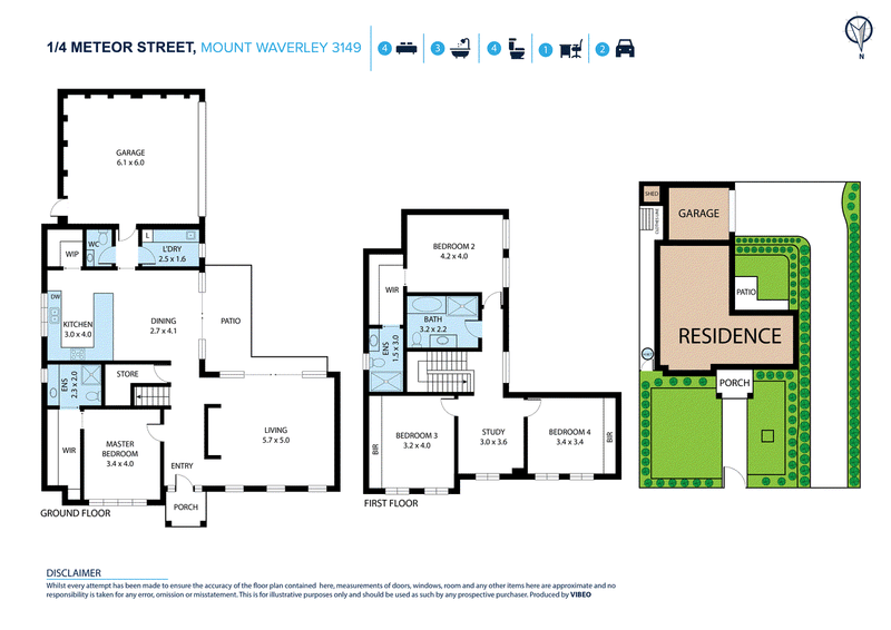 1/4 Meteor Street, MOUNT WAVERLEY, VIC 3149