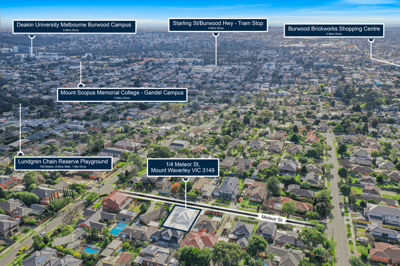 1/4 Meteor Street, MOUNT WAVERLEY, VIC 3149