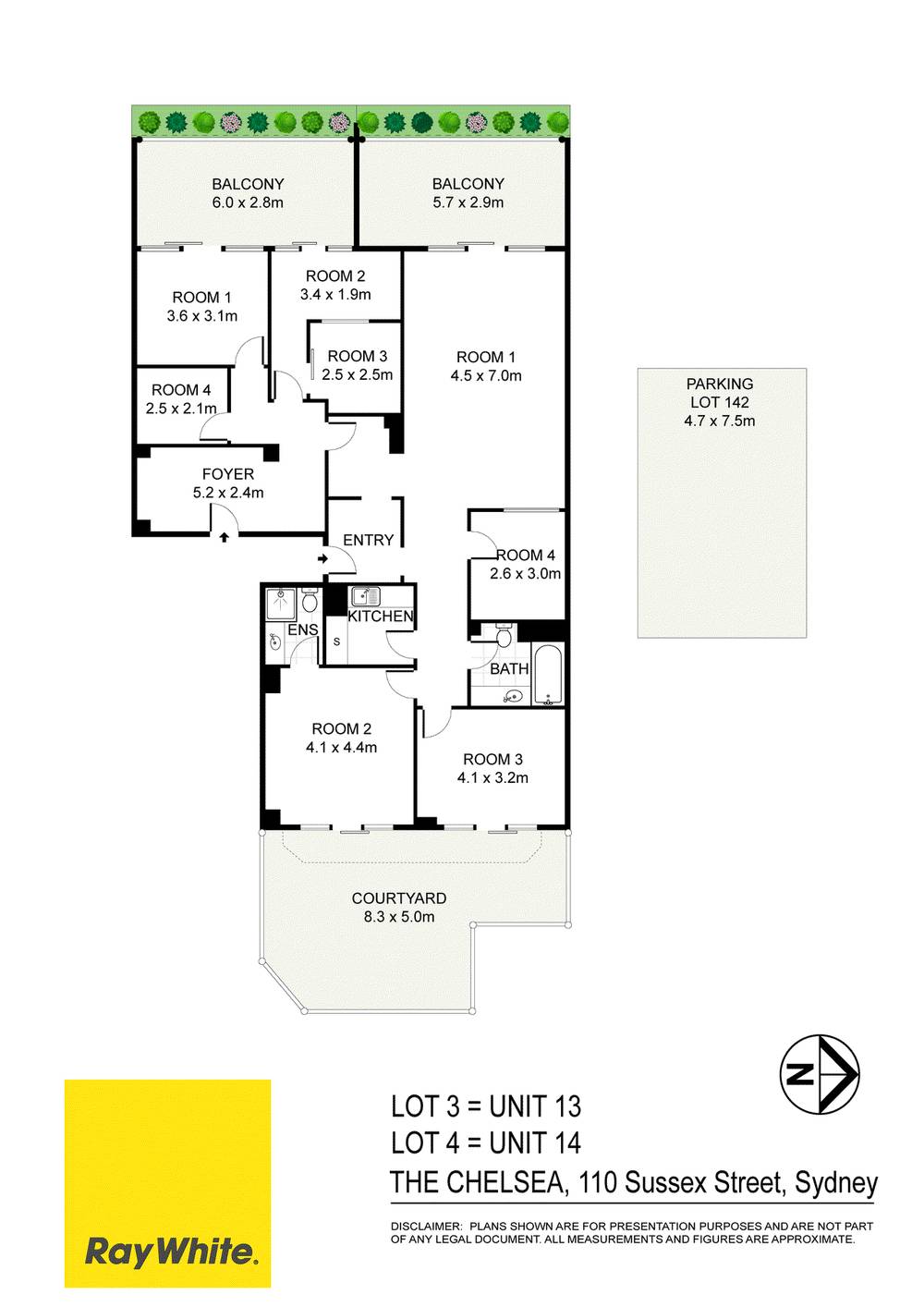 13 &amp; 14/110 Sussex Street, SYDNEY, NSW 2000