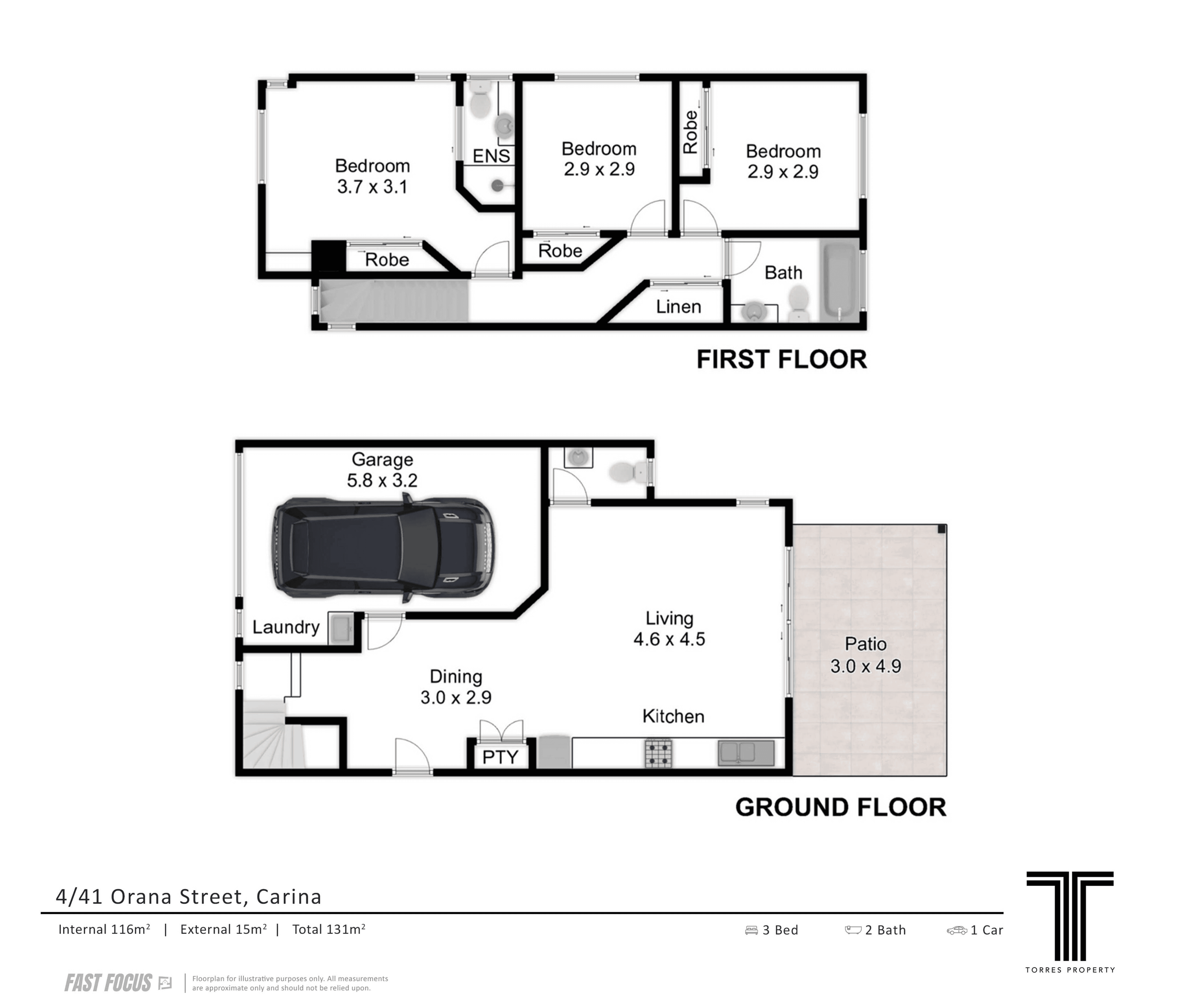 4/41 Orana Street, Carina, QLD 4152