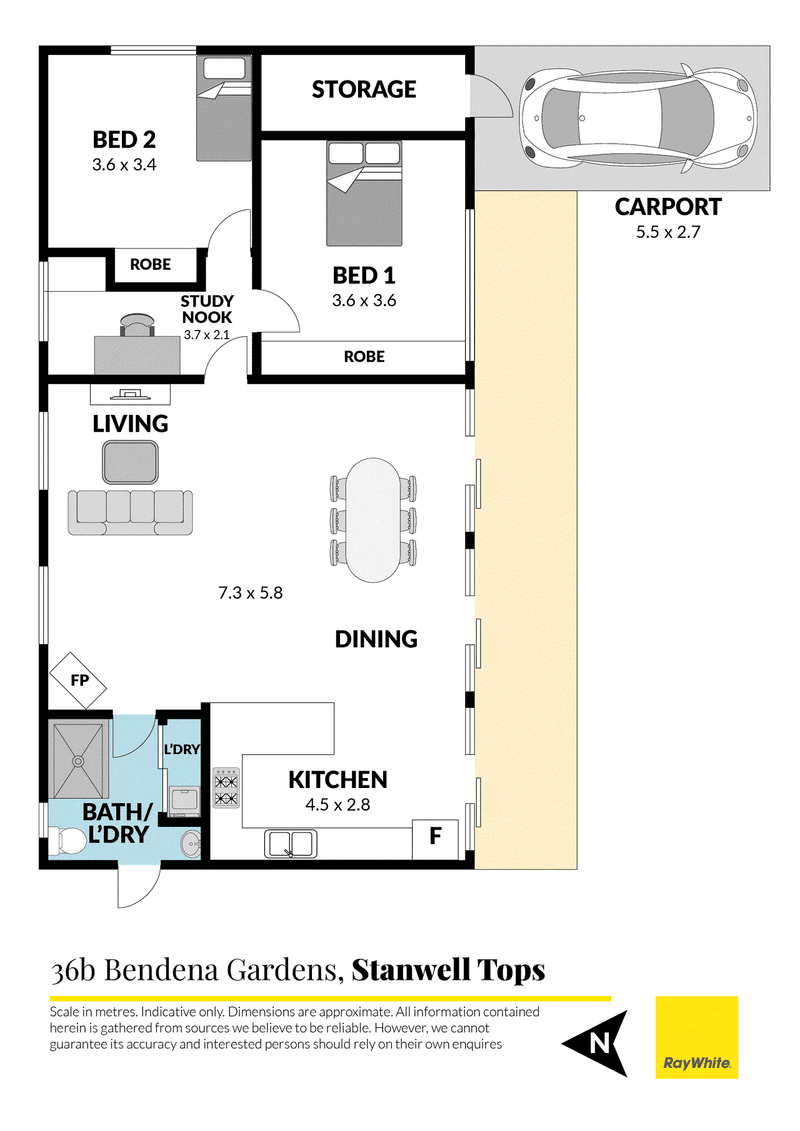 36b Bendena Gardens, STANWELL TOPS, NSW 2508