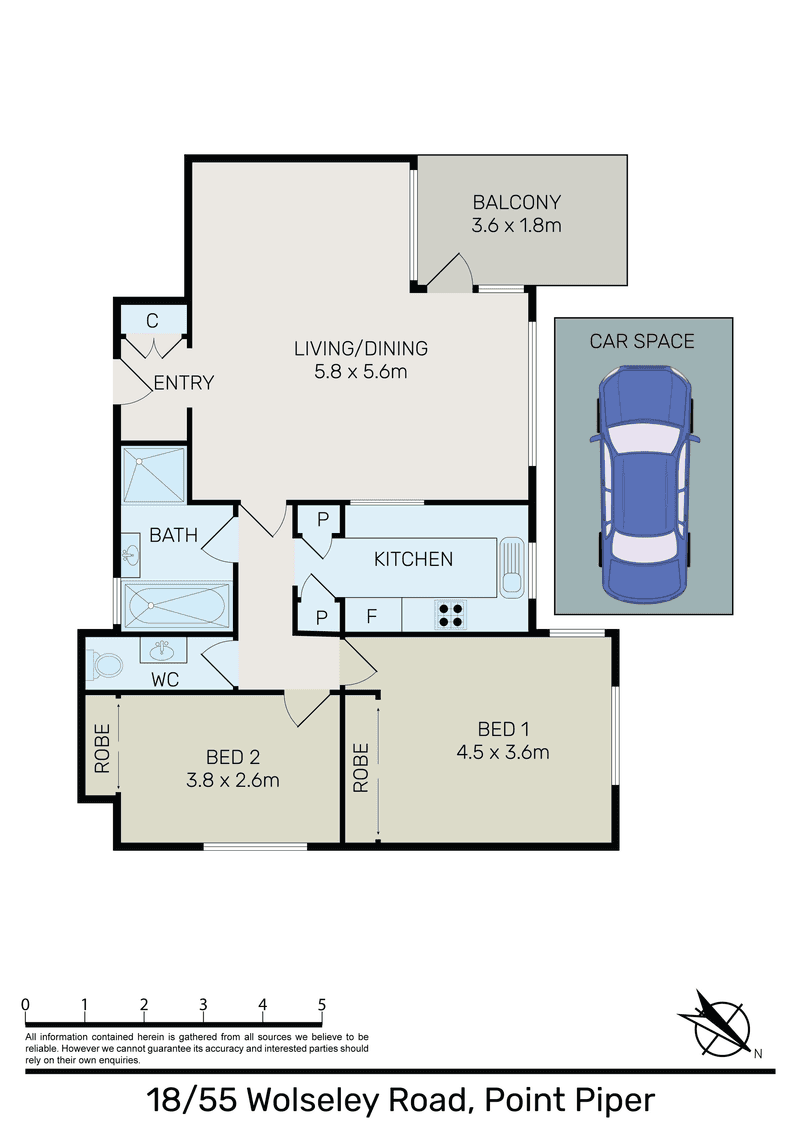 18/55 Wolseley Road, POINT PIPER, NSW 2027