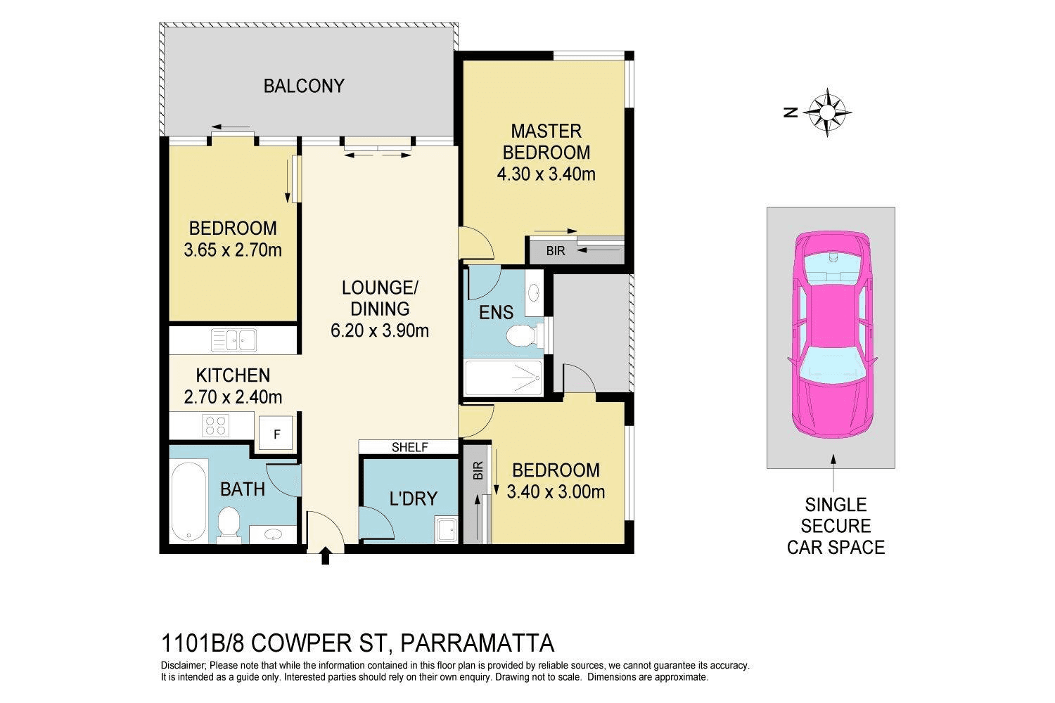 Level 11/1101B/8 Cowper Street, Parramatta, NSW 2150