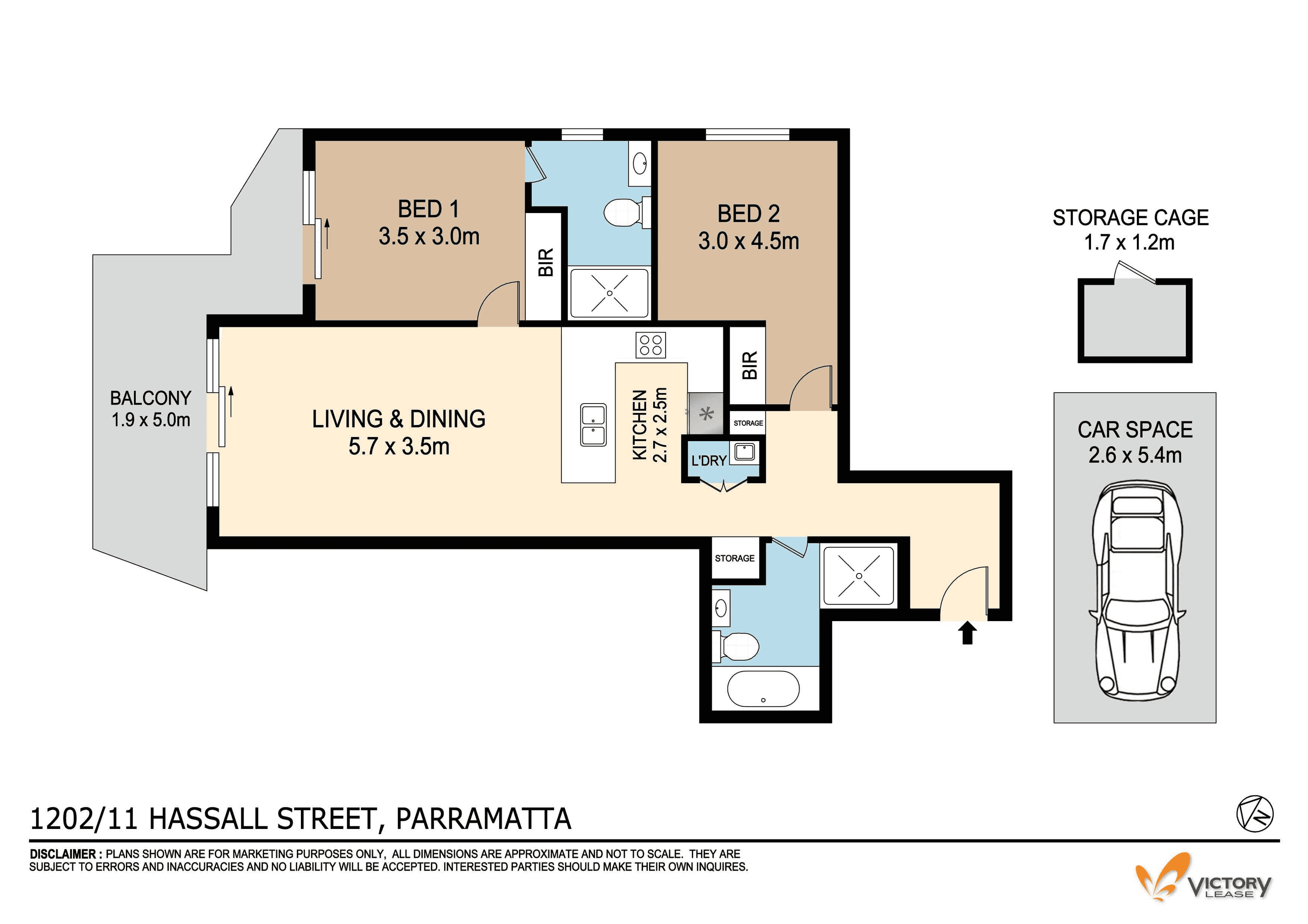 1202/11 Hassall Street, Parramatta, NSW 2150