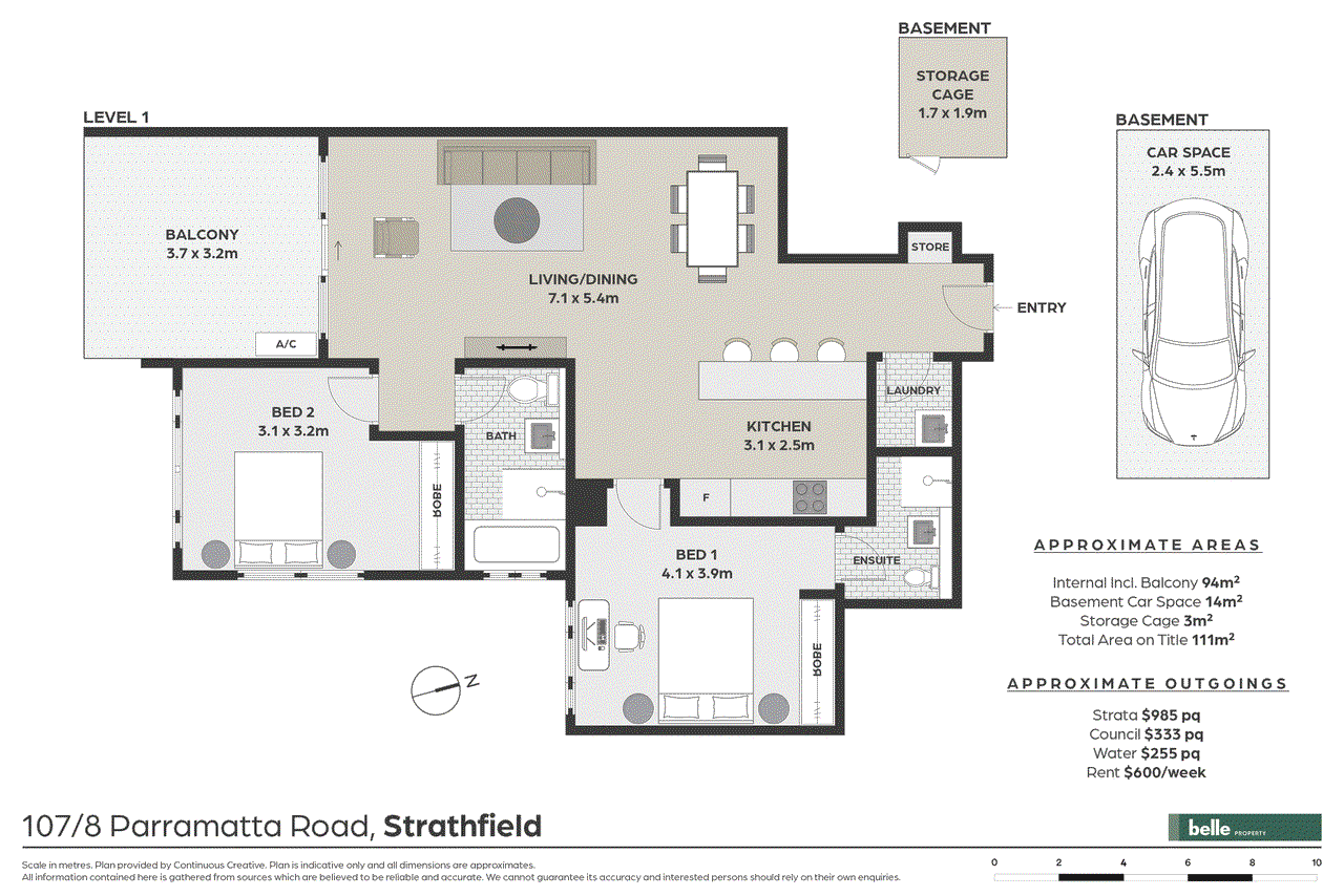 107/8 Parramatta Road, Strathfield, NSW 2135