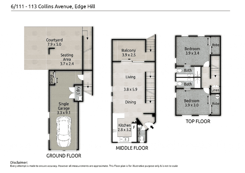 6/111-113 Collins Avenue, EDGE HILL, QLD 4870