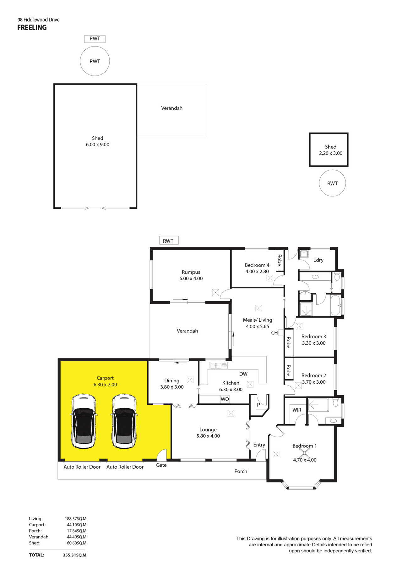 98 Fiddlewood Drive, FREELING, SA 5372