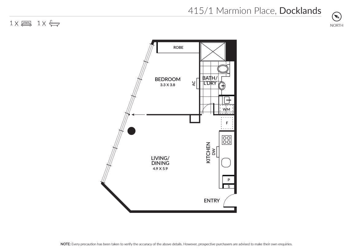 415/1 Marmion Place, Docklands, VIC 3008