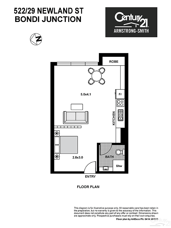 522/29 Newland Street, Bondi Junction, NSW 2022