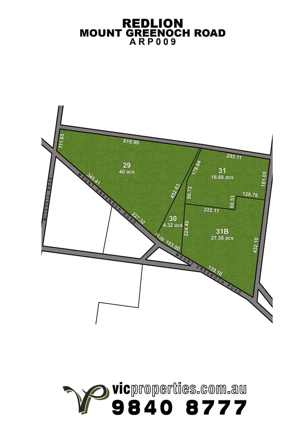 Mt Greenoch Road, Red Lion, VIC 3371