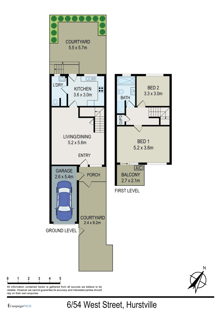 6/54 West Street, HURSTVILLE, NSW 2220