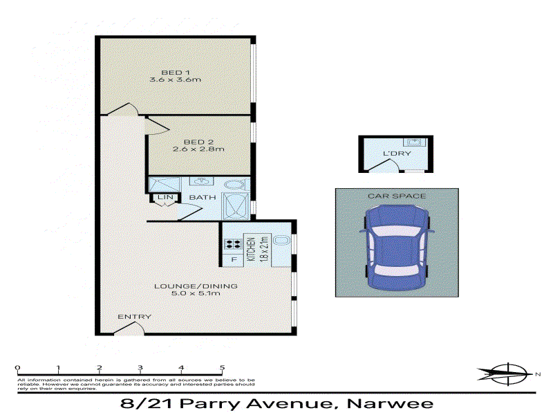 8/21 Parry Avenue, NARWEE, NSW 2209