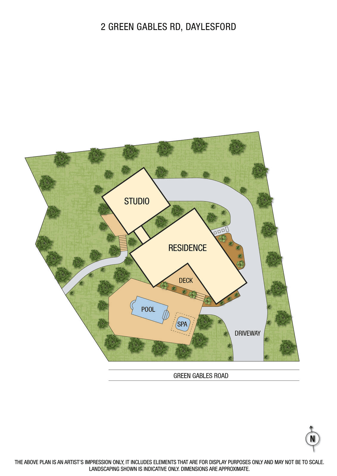 2 Green Gables Road, DAYLESFORD, VIC 3460
