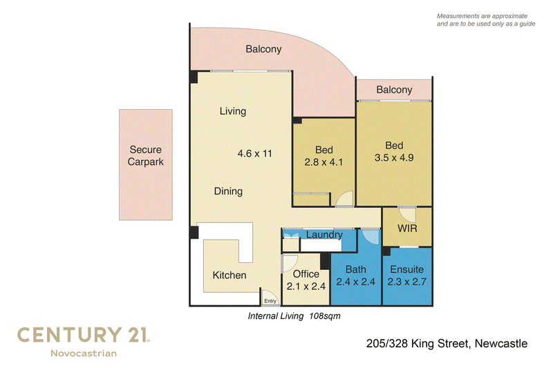 205/328 King Street, Newcastle, NSW 2300