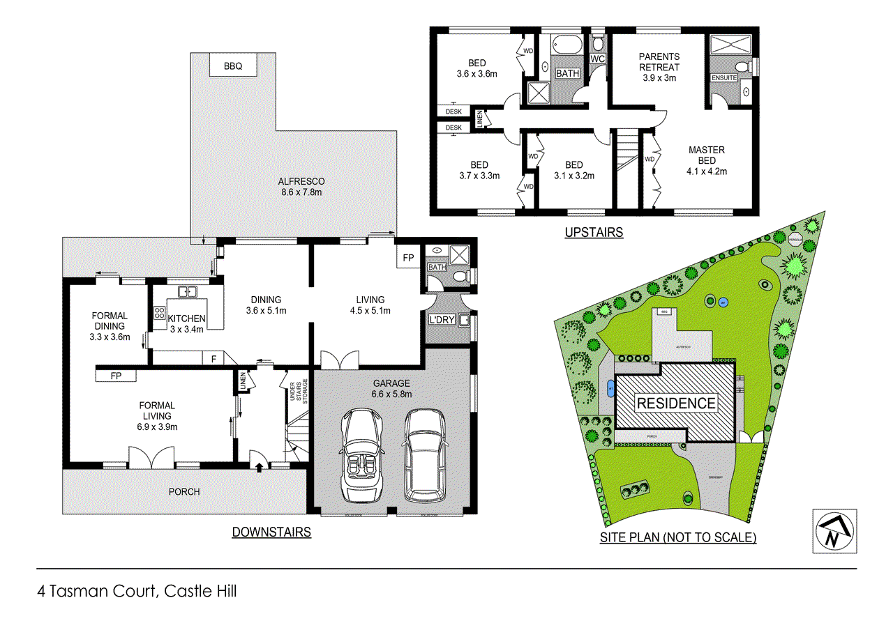 4 Tasman Court, CASTLE HILL, NSW 2154