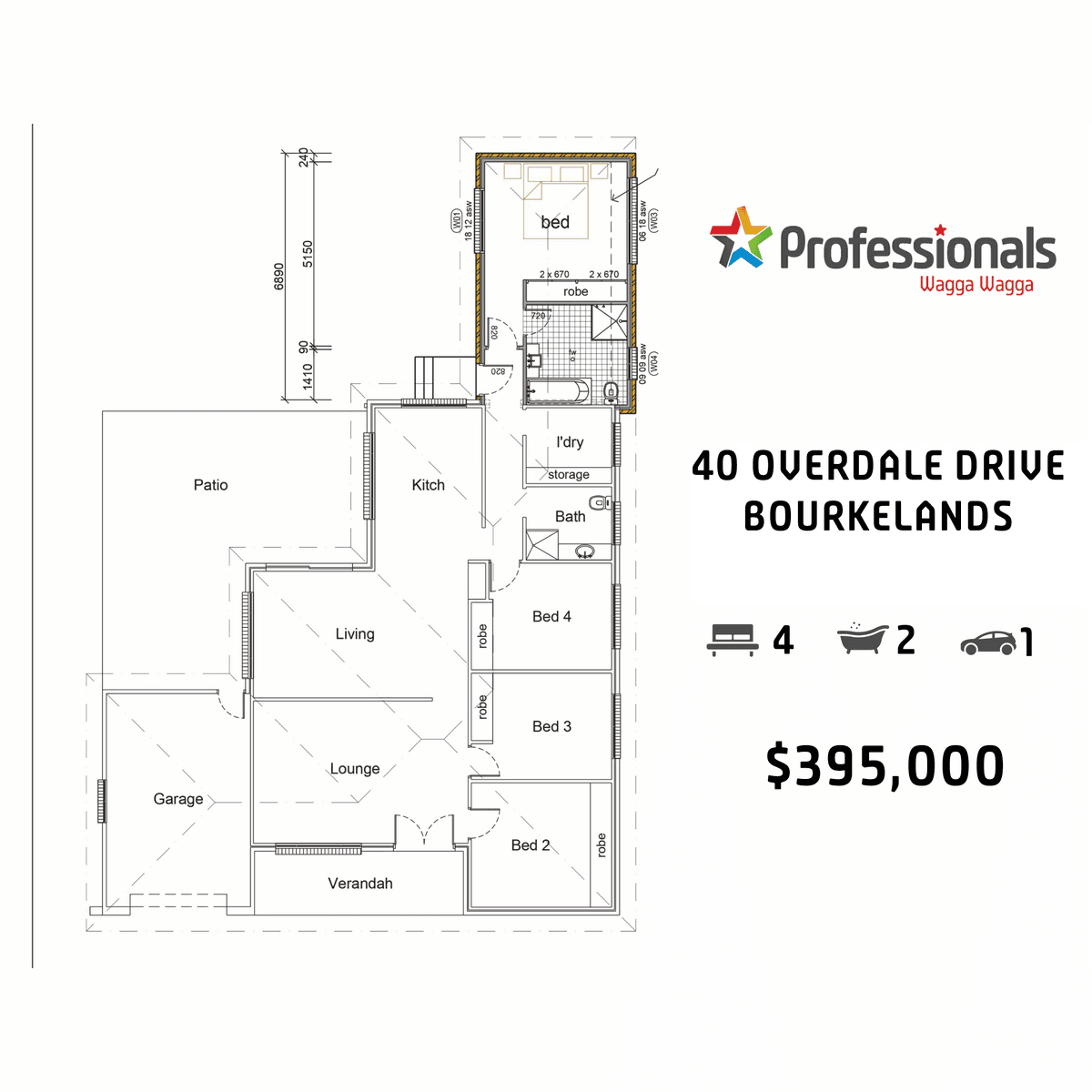 40 Overdale Drive, Bourkelands, NSW 2650