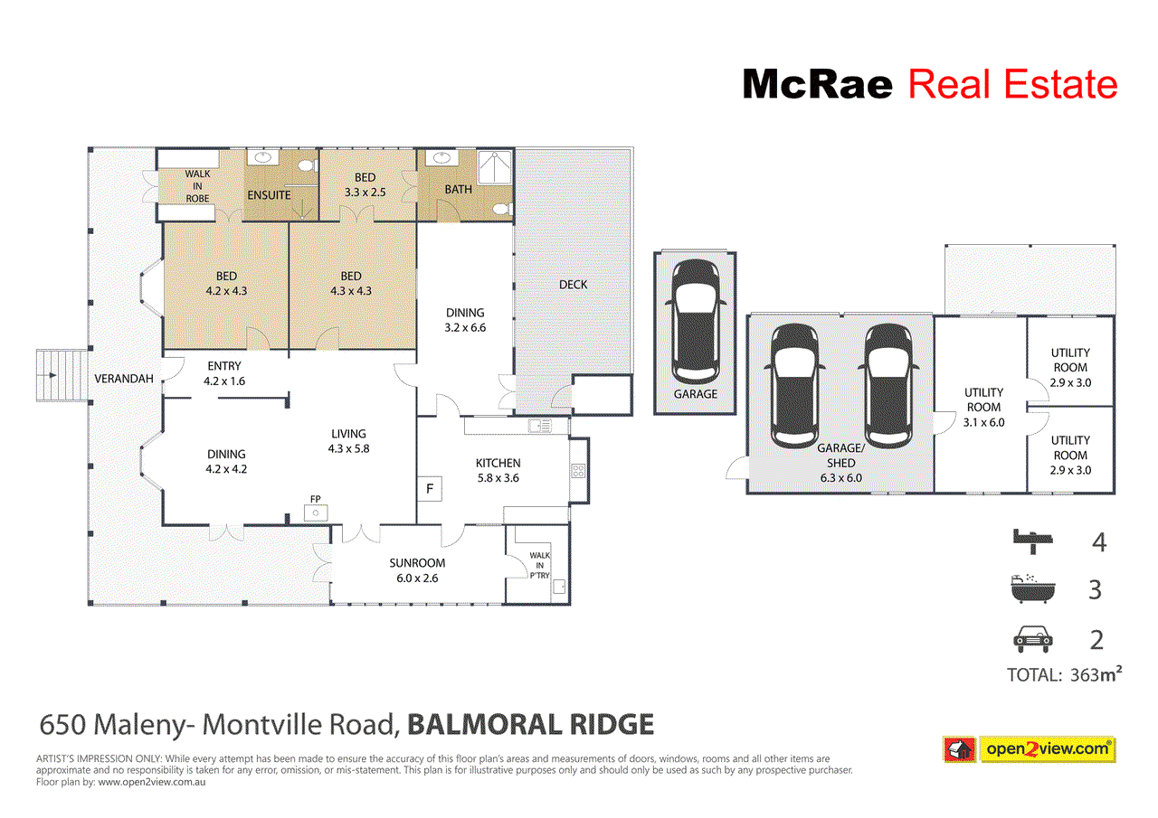 650 Maleny - Montville Road, BALMORAL RIDGE, QLD 4552