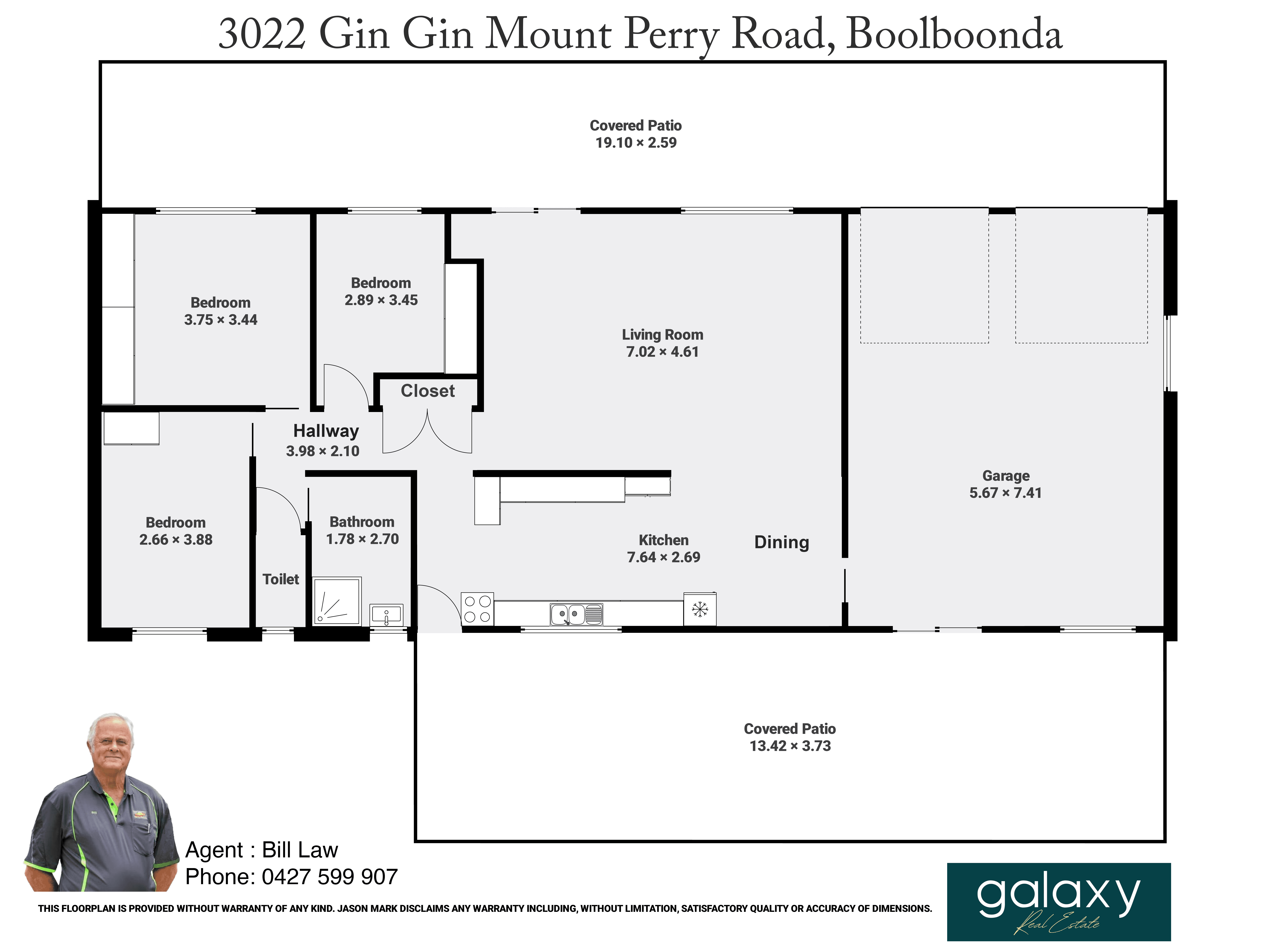 3022 Gin Gin Mount Perry Road, BOOLBOONDA, QLD 4671