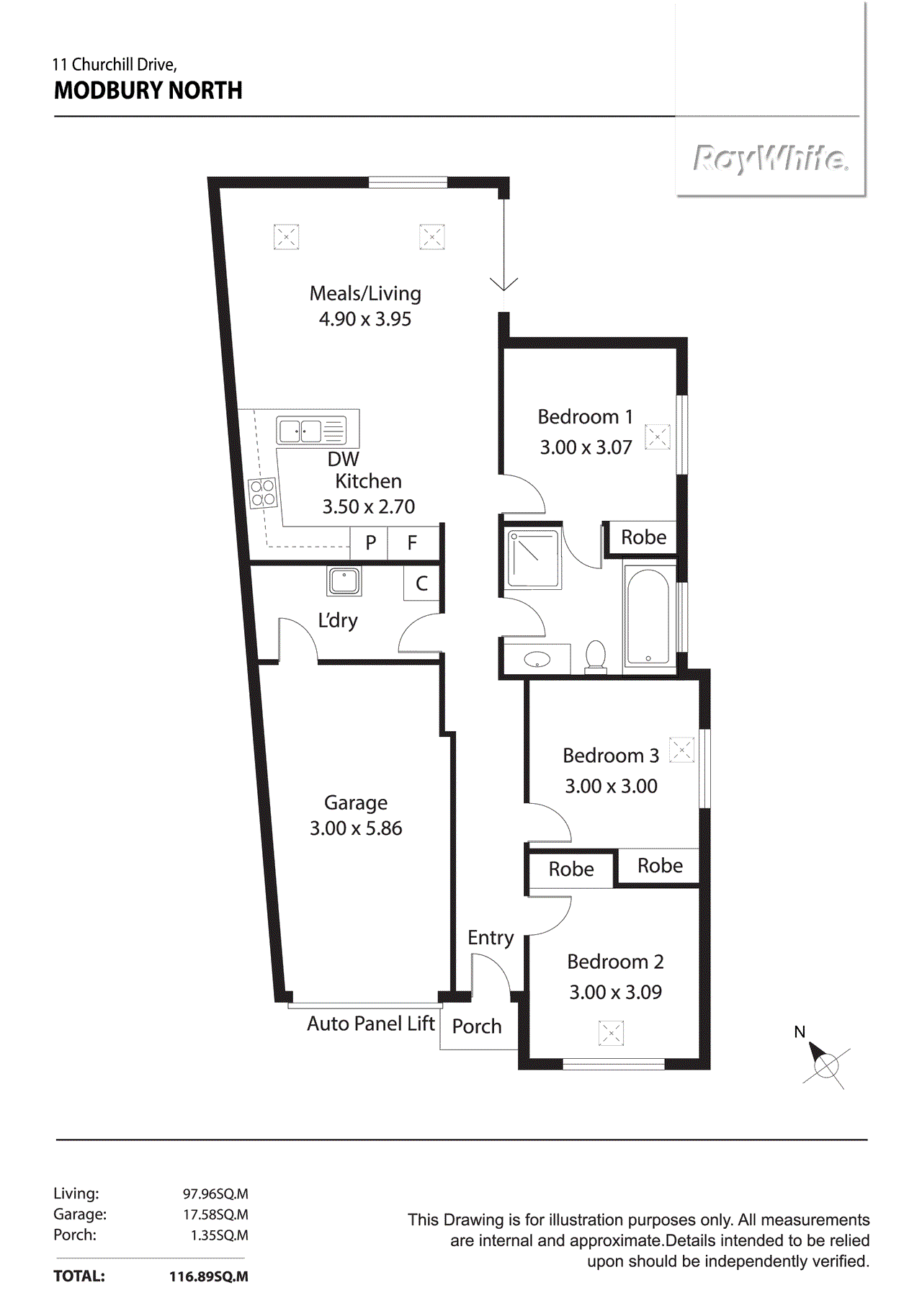 11 Churchill Drive, MODBURY NORTH, SA 5092