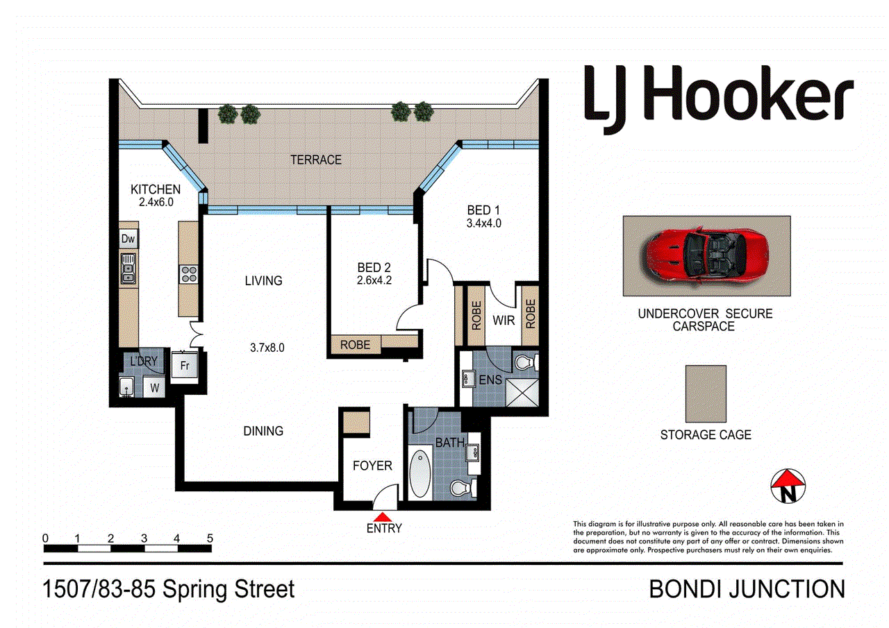 1507/83-85 Spring Street, BONDI JUNCTION, NSW 2022