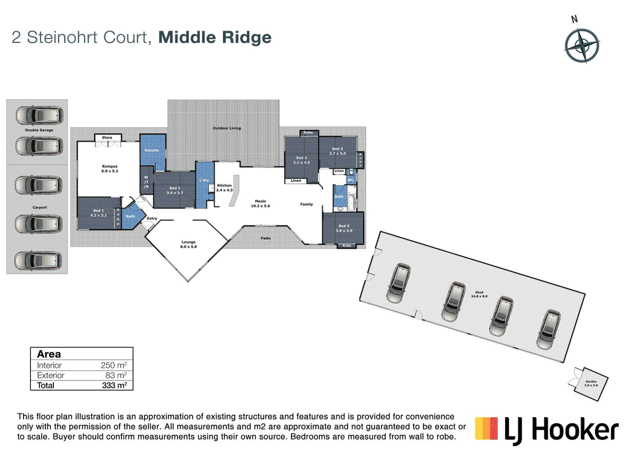 2 Steinohrt Court, MIDDLE RIDGE, QLD 4350