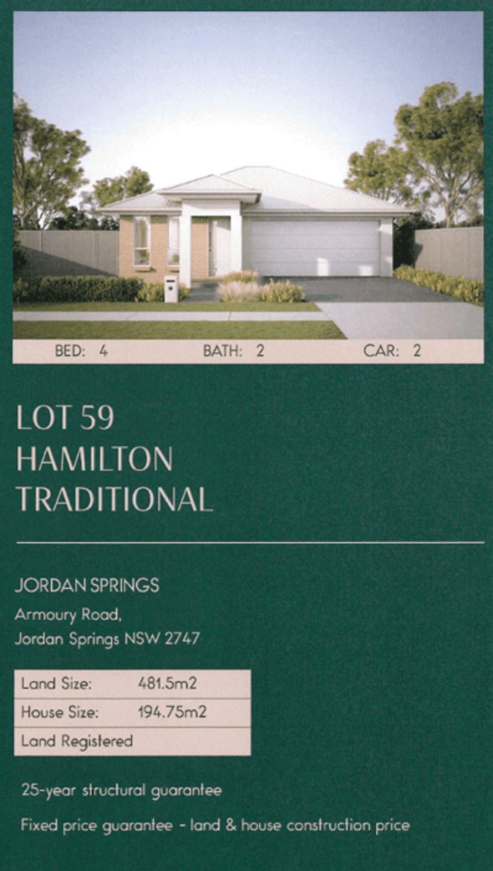 1186 Armoury Road, JORDAN SPRINGS, NSW 2747