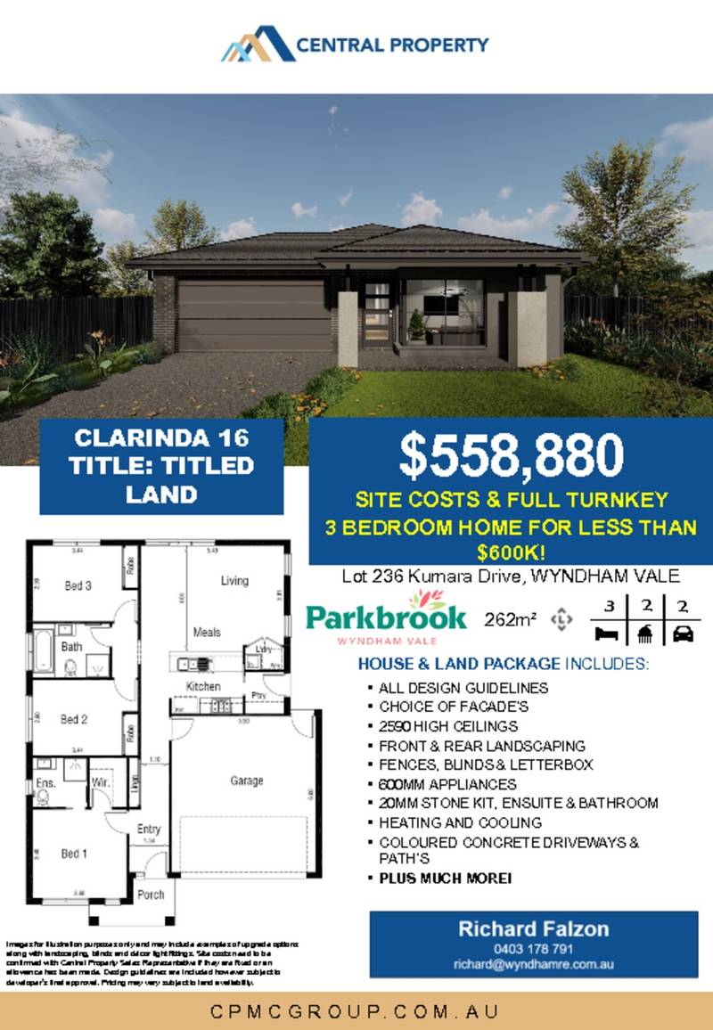 Lot 236 Kumara Drive, Manor Lakes, VIC 3024