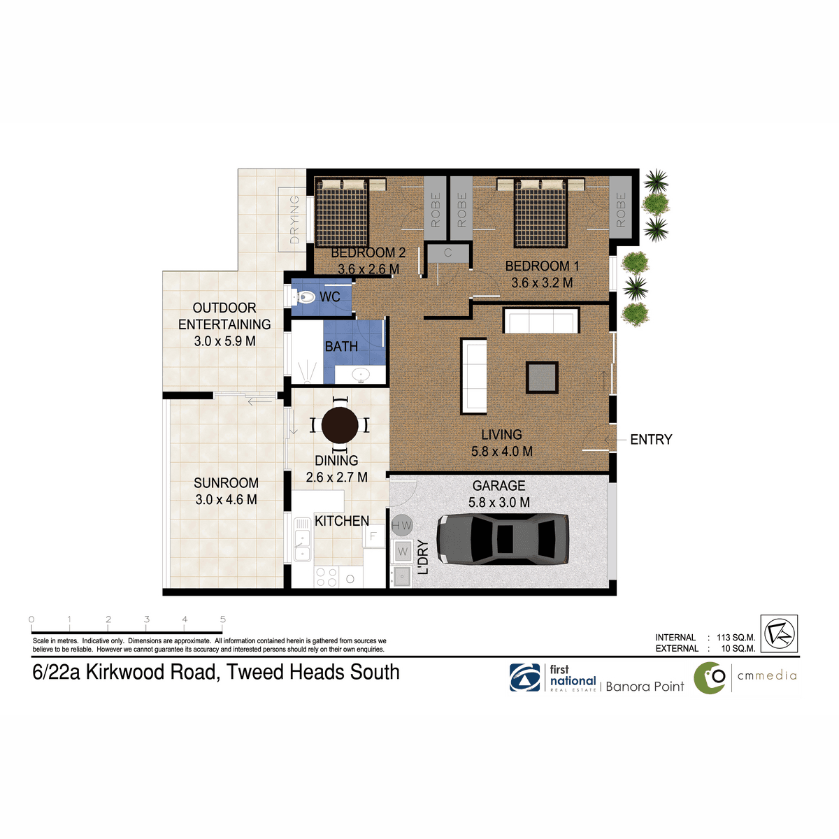 6/22a Kirkwood Road, Tweed Heads South, NSW 2486