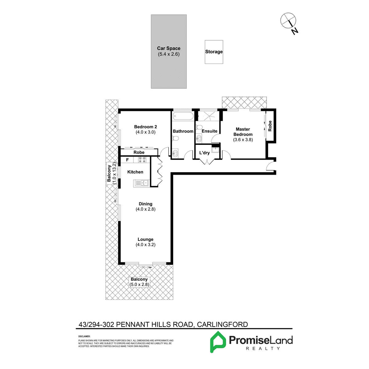 43/294-302 Pennant Hills Road, Carlingford, NSW 2118