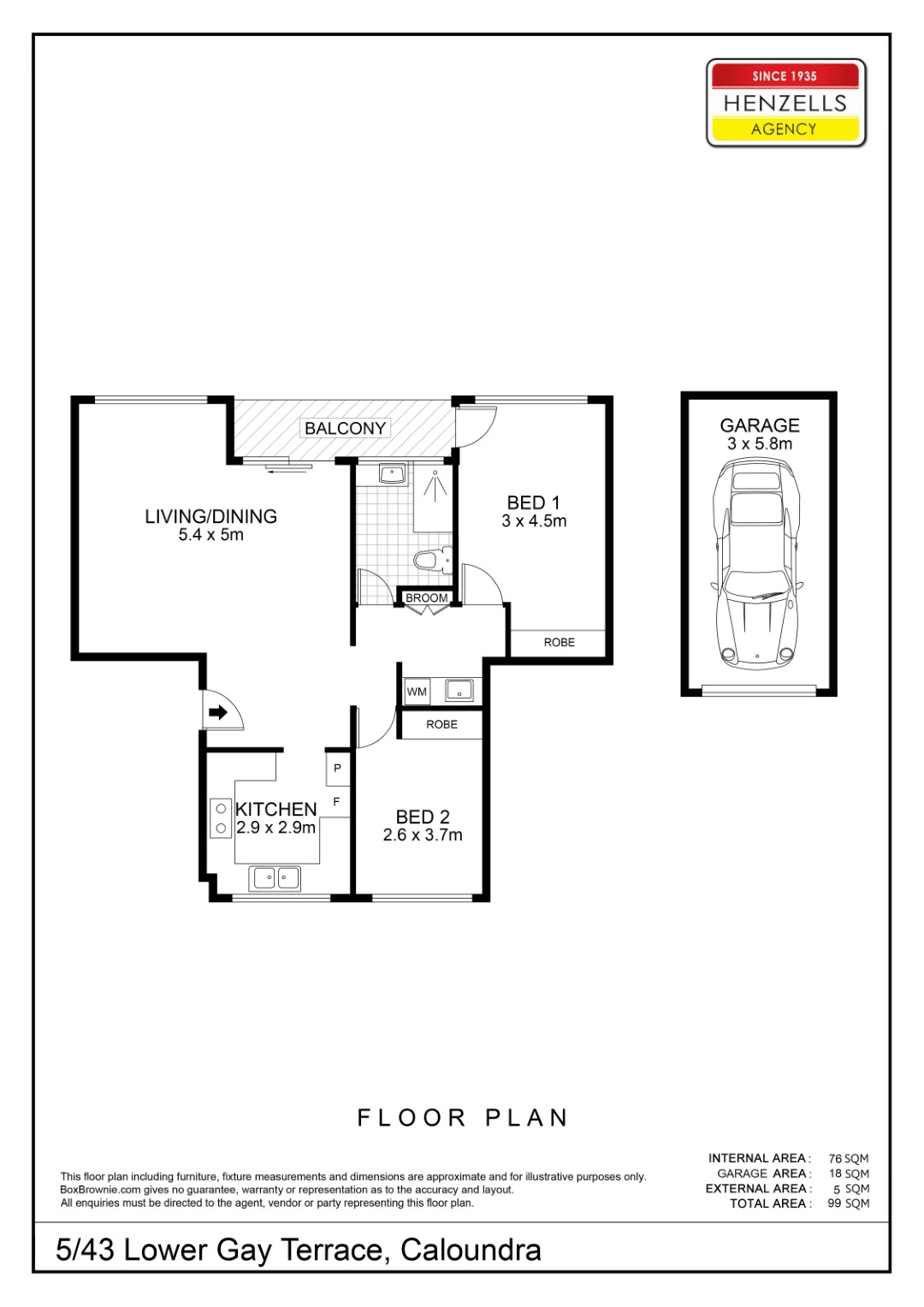 5/43 Lower Gay Terrace, CALOUNDRA, QLD 4551