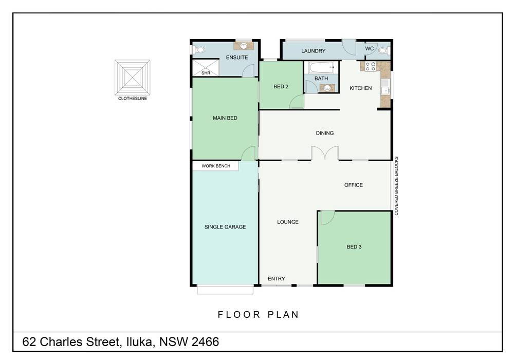 62 CHARLES STREET, ILUKA, NSW 2466
