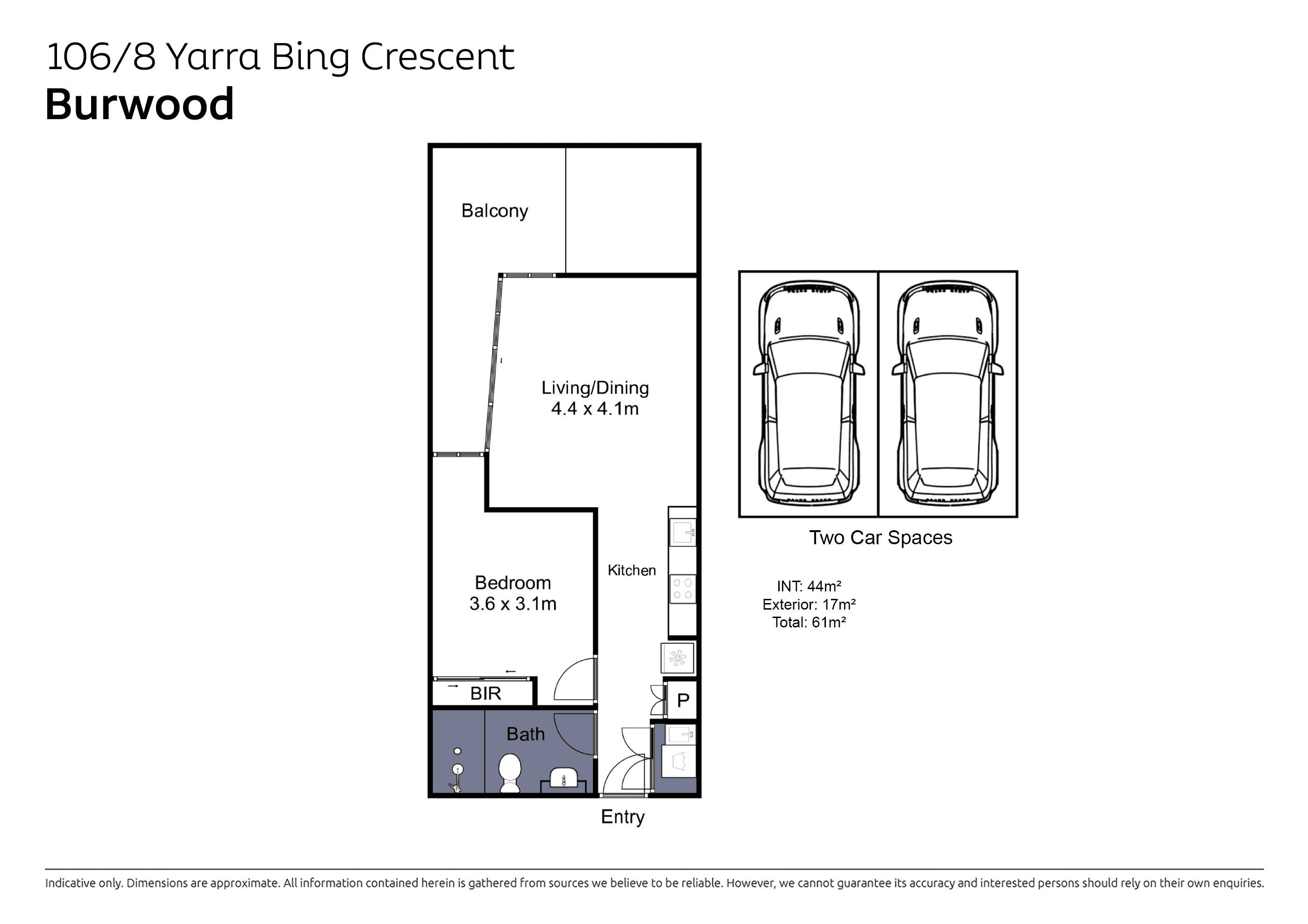 106/8 Yarra Bing Crescent, Burwood, VIC 3125