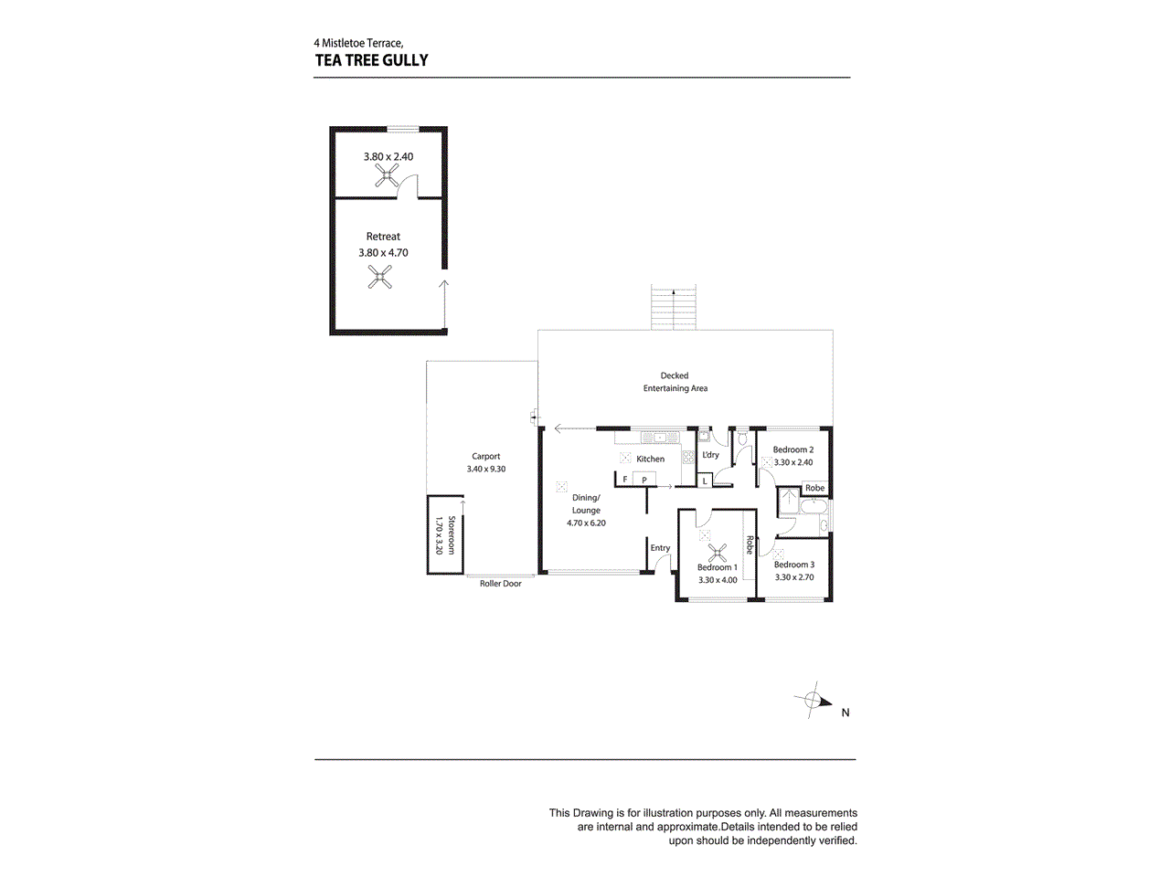 4 Mistletoe Terrace, TEA TREE GULLY, SA 5091