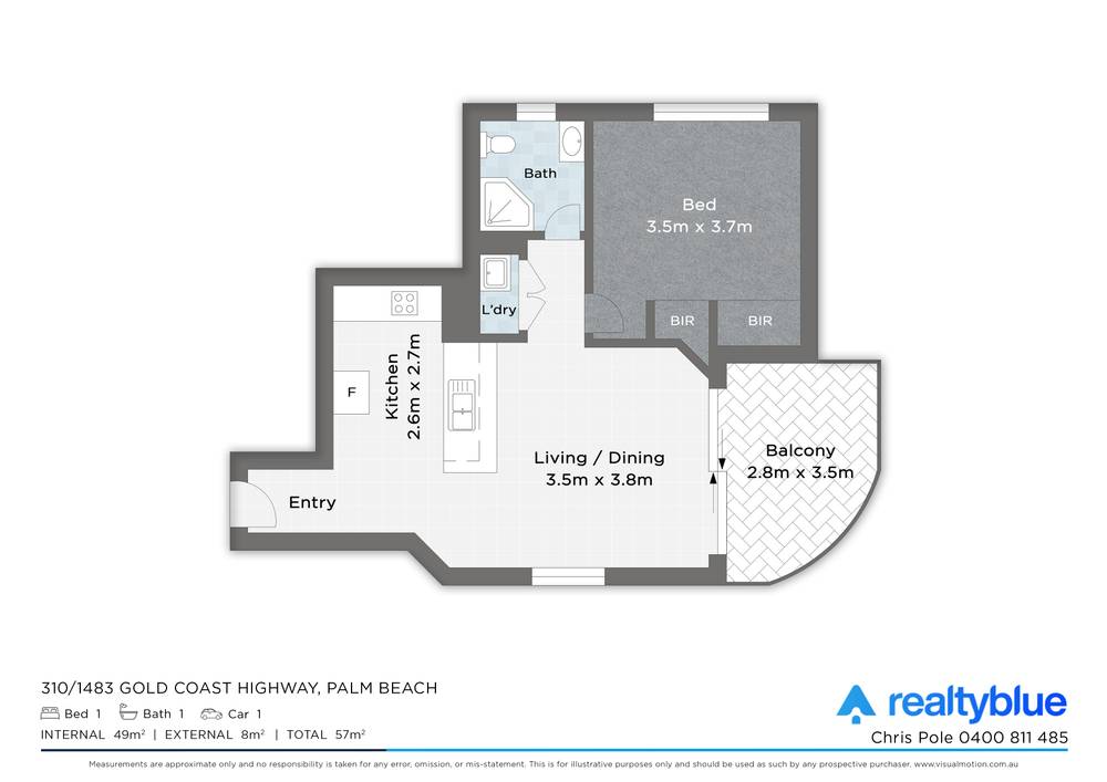 310/1483-1489 Gold Coast Highway, Palm Beach, QLD 4221