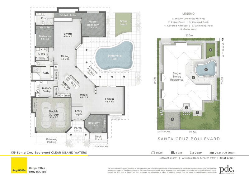 135 Santa Cruz Boulevard, CLEAR ISLAND WATERS, QLD 4226