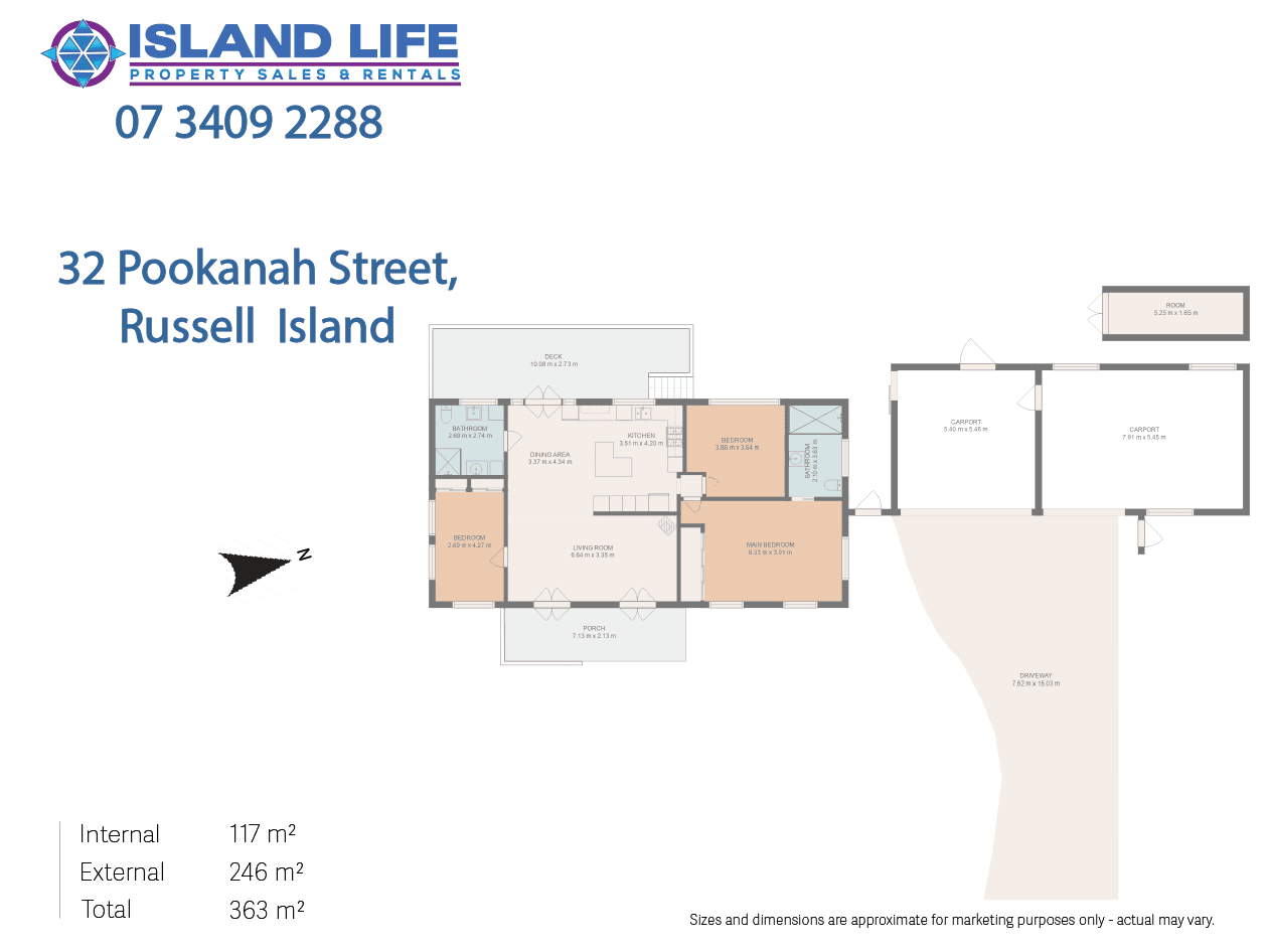 28 Pookanah Street, RUSSELL ISLAND, QLD 4184