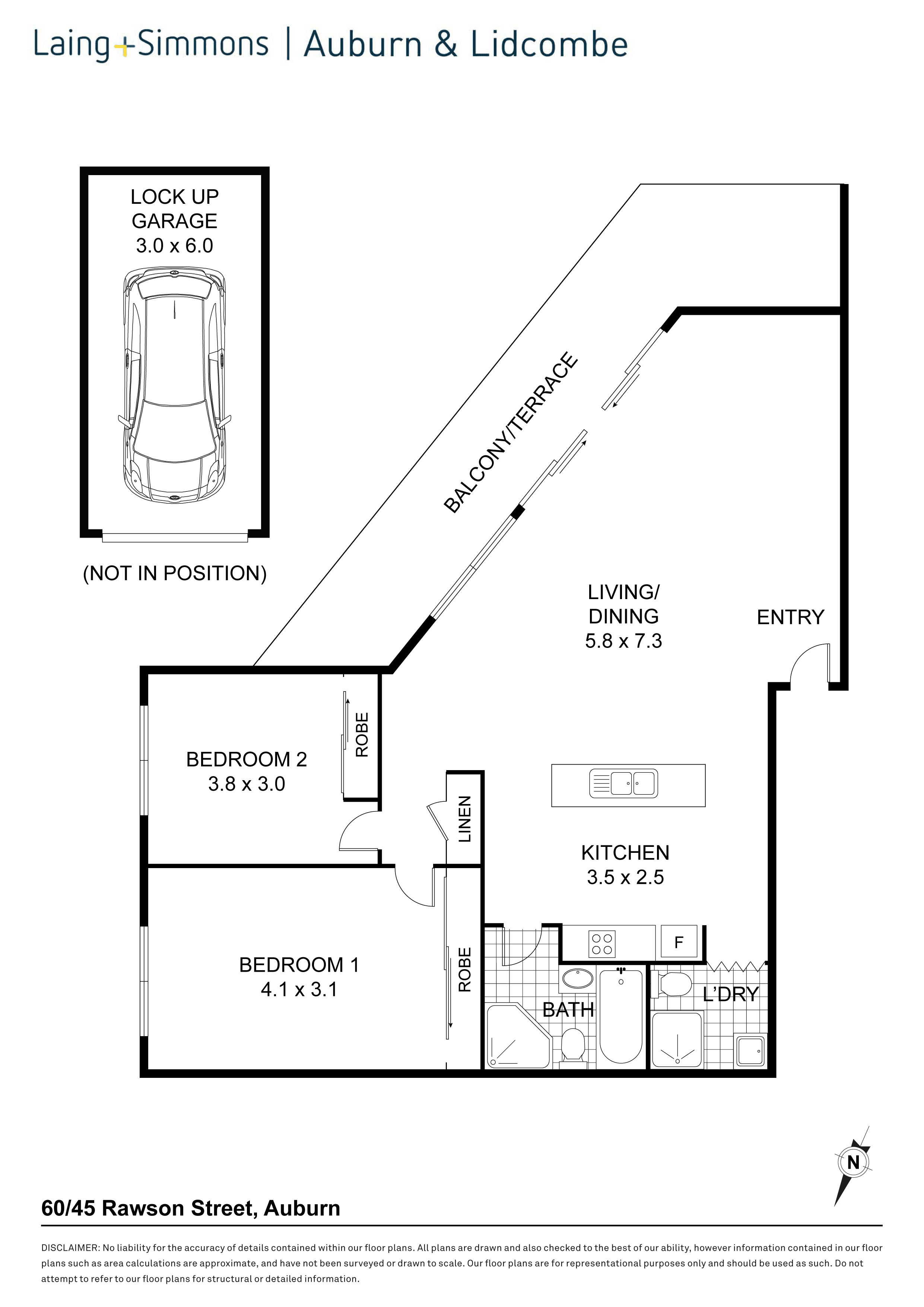60/45 Rawson St, AUBURN, NSW 2144
