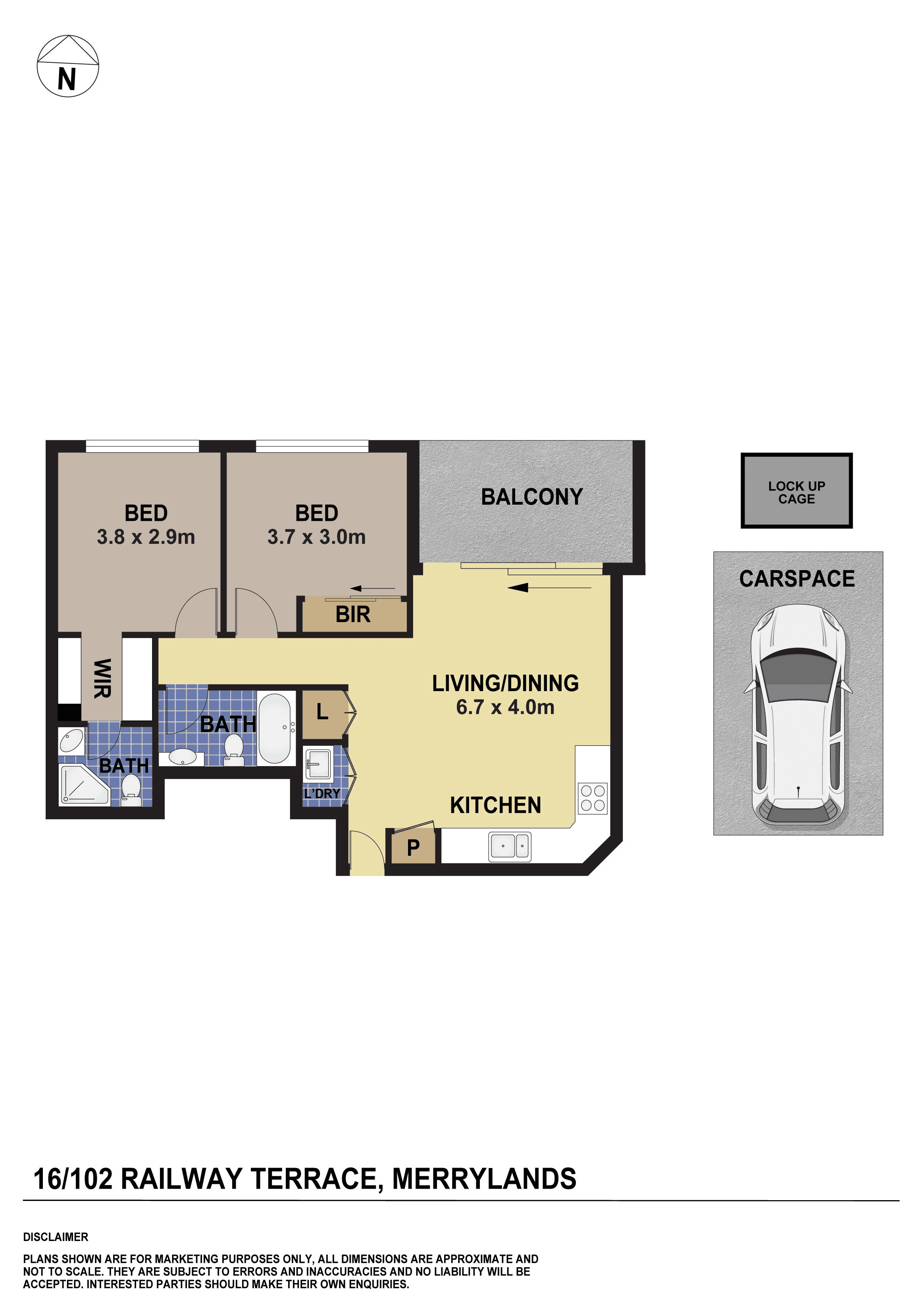 16/102-106 Railway Terrace, Merrylands, NSW 2160