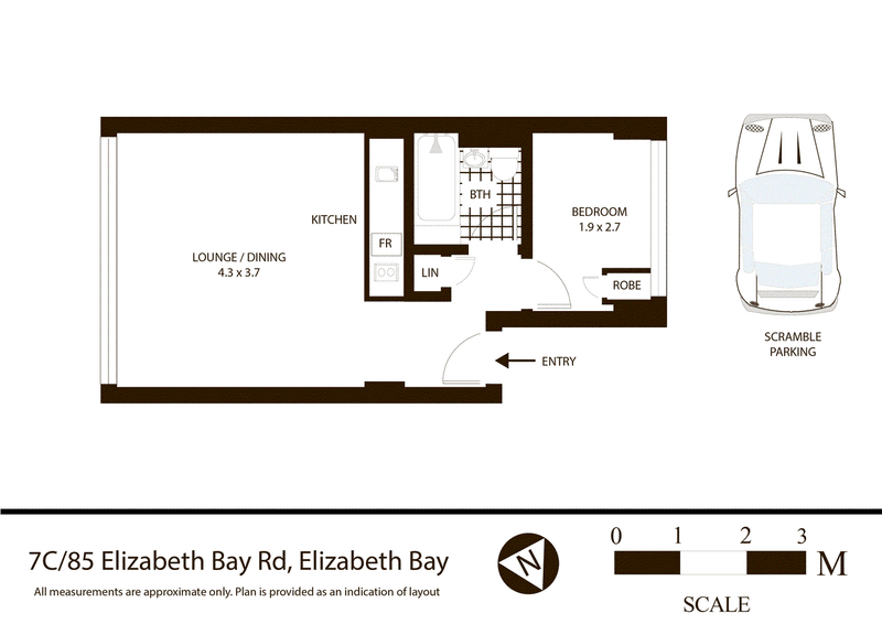 7C/85 Elizabeth Bay Road, ELIZABETH BAY, NSW 2011