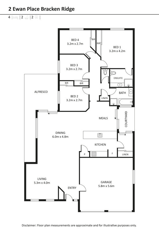 2 Ewan PL, BRACKEN RIDGE, QLD 4017