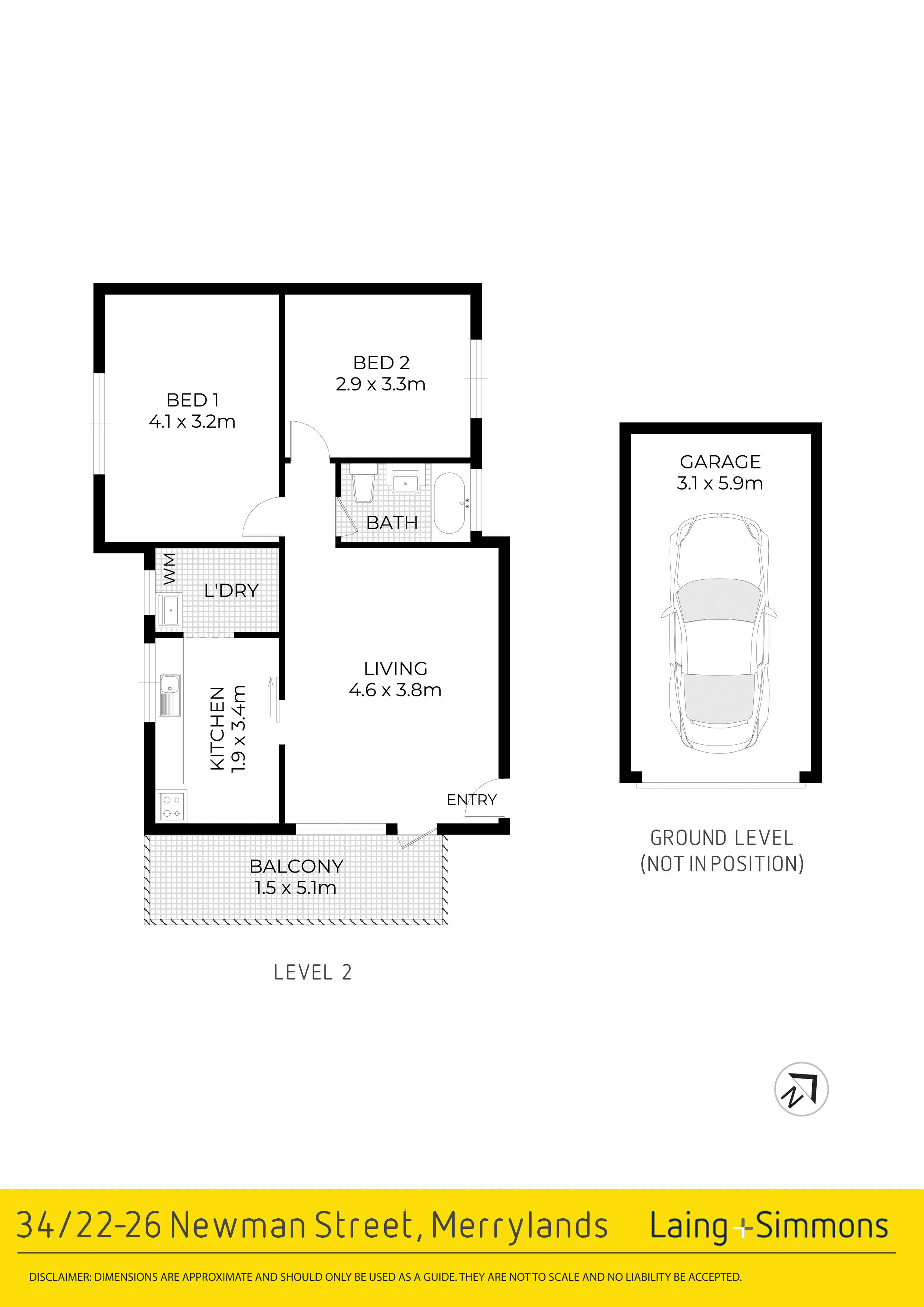 34/22-26 Newman Street, Merrylands, NSW 2160